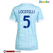Ženske Nogometnih dresov Juventus Manuel Locatelli #5 Gostujoči 2025-26 Kratki rokavi
